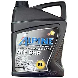 Олива трансмісійна для АКПП синтетична Alpine ATF 6HP (BMW M1375.4, 83220142516) 5 л