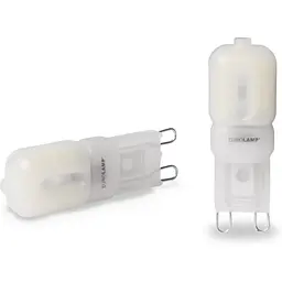 Світлодіодна лампа Eurolamp LED, G9, 3W, 4000K (LED-G9-0340(220)) - мініатюра 2