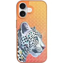Чохол Epik TPU+PC Crystal Hunt with MagSafe для Apple iPhone 17 (6.3) Orange