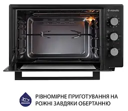 Електрична піч Minola Foev 3714 BL - мініатюра 9