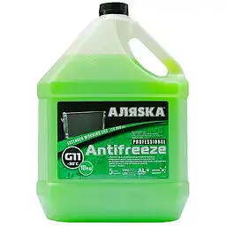 Антифриз АЛЯСКА G11 -30° зелений 10л 9009 - мініатюра 2