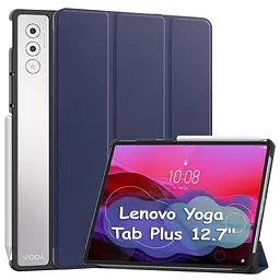 Чохол до планшета BeCover Smart Case Lenovo Yoga Tab Plus 12.7" Deep Blue (713430)
