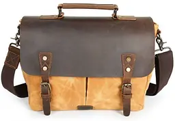 Діловий портфель у поєднанні зі шкірою 20120 Vintage рудий