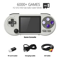 Приставка ігрова консоль DATA FROG SF2000 White (6000 ігор) - мініатюра 5