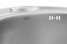 Кухонна мийка Kroner KRP Dekor-510 (0,6 мм) CV022767, Decor - мініатюра 5