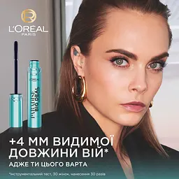 Туш для вій L'Oreal Paris Paradise Big Deal Waterproof водостійка чорна 9.9 мл - мініатюра 6