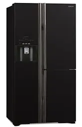 Холодильник Hitachi R-M700GP Side-by-Side льодогенератор Ш920xВ1775xГ765 584л A++ Чорний скло (R-M700GPUC2GBK) - мініатюра 2