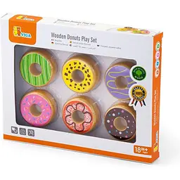 Іграшкові продукти Viga Toys Дерев'яні пончики (51604) - мініатюра 2
