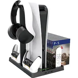 Підставка для консолі OIVO IV-P5246X для PS5 Fat/Slim Black [128703] - мініатюра 6