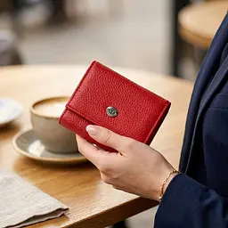 Гаманець ST Leather 18323 (ST440) дуже зручний жіночий червоний - мініатюра 2
