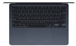 Ноутбук Apple MacBook Air 13,6" Late 2024 Midnight (MC7X4) - мініатюра 2