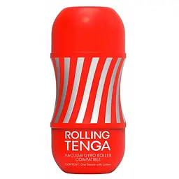 Мастурбатор Tenga Rolling Tenga Gyro Roller Cup білий - мініатюра 2