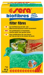 Наповнювач для фільтра Sera Biofibres Coarse синтетичні волокна 40 г 08452