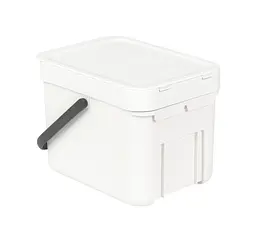Відро для сміття Brabantia Sort&Go, білий, 6 л (109706) - мініатюра 5