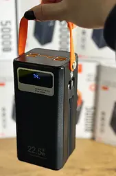 Повербанк WUW-TUGII Y105 Powerbank портативний акумулятор швидка зарядка 50 000 mAh LED-індикація Чорний - мініатюра 6