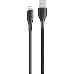 Кабель Usams Lightning U68 Charging 2A 1.0m Black [US-SJ500] [66062]