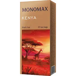 Чай чорний Monomax Kenya кенійський 50 г (25 шт. x 2 г)
