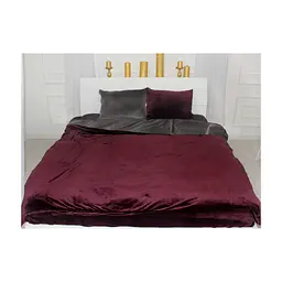 Постельное белье MirSon Велюр Winter Frost 28-0003 + 28-0002 Protea Velvet 175х210 (2200004005836)