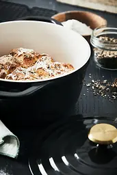 Tefal Кастрюля Tefal Air, з кришкою, 3.1л, алюміній, чорний - мініатюра 7