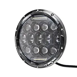 Додаткова LED фара 75W 10-30V Ø 7 / Лінзована/ CREE DRL/на УАЗ Нива 2101 (3379) 1 шт.