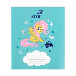 Зошит Kite My Littke Pony, 12 аркушів, коса лінія (LP26-235), в асортименті - мініатюра 5