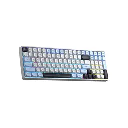 Клавіатура Aula S100pro RGB KRGD Brown Switch Wireless/Bluetooth/Type-C UA White/Black (6948391205755) - мініатюра 3