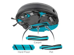 Робот-пилосос з вологим прибиранням Concept Perfect Clean Laser (VR3125) - мініатюра 5