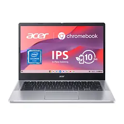 Ноутбук Acer Chromebook CB314-3HT 14' FHD IPS Touch, Intel C N4500, 8GB, F128GB, UMA, ChromeOS, сріблястий (NX.KB5EU.002)