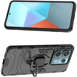 Чохол бампер Primolux Ring Armor для Xiaomi Redmi Note 13 Pro 5G / Poco X6 5G Black - мініатюра 2