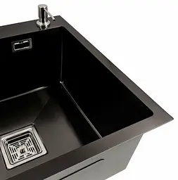 Кухонна мийка Platinum HANDMADE 78*50С R (SP000041298) - мініатюра 3