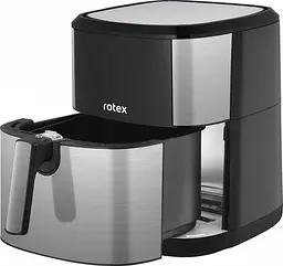 Мультипіч Rotex ROM760-XL Up&DownFry електрична 7.5л 2000Вт Чорний/Сріблястий - мініатюра 5