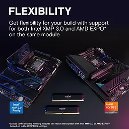 Модуль пам'яті Crucial DDR5 32GB (2x16) Pro 6000MHz Overclocking (CP2K16G60C36U5B) - мініатюра 6