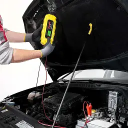 Зарядний пристрій для Trotec PBCS 10A 12V 4-200Ah автомобільного акумулятора (DAS302836) - мініатюра 6