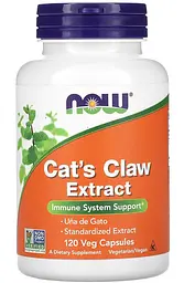 Котячий кіготь екстракт (Cat's Claw Extract) 334 мг 120 капсул "NOW Foods"