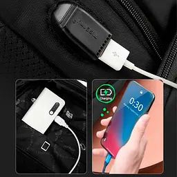 Рюкзак Tigernu T-B9600 15.6` Black [121232] - мініатюра 6