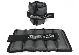 Обтяжувачі EasyFit 2 х 2,5 кг для ніг та рук з металом (EF-AWTМ-250) - мініатюра 3