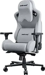 Ігрове крісло Anda Seat Kaiser 2 Pro Grey Fabric Size XL (AD12YXL-17-G-F-G01) - мініатюра 2