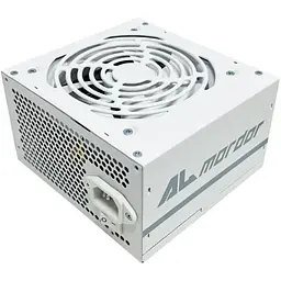 Блок живлення 550 Вт, ALmordor ATX, White, 83+, Active PFC, 140 мм AI cooler, 2xMolex / 3xSATA / 1x6+2-pin / 1x4+4-pin / 1x20+4-pin, OVP/OPP/SCP/OTP/UVP (ALXC550WH)