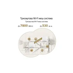 Маршрутизатор ASUS ZenWiFi XT9 1PK (90IG0740-MO3B60) - мініатюра 6