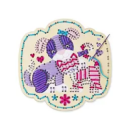 Набір для творчості Melissa & Doug Вишивка по дереву Кошеня і щеня (MD8916) - мініатюра 3