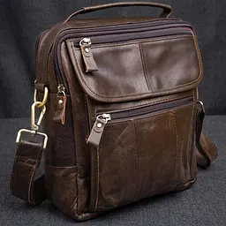 Сумка чоловіча 14764 Vintage коричнева