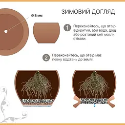 Вазон TerraNeo Dego 25x20 см (700110) - мініатюра 5