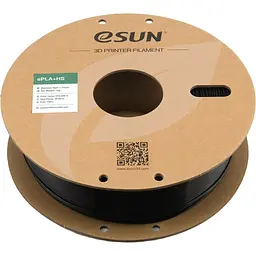 Пластик для 3D-принтера eSUN ePLA+HS, 1,75 мм, 1 кг, black (ePLA+HS-P175B1) - мініатюра 3