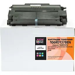Картридж тон. NEWTONE для Xerox Phaser 3100 аналог 106R01378 Black ( 3000 ст.) (106R01378EN) смарт-карта в комплекті - мініатюра 1