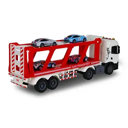 Ігровий набір серії "Large Truck" – АВТОПЕРЕВІЗНИК SCANIA (автоперевізник, 4 машини, світло, звук) TechnoDrive 6414KS - мініатюра 9