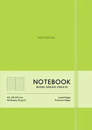 Блокнот «Notebook» у лінію (зелений)