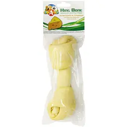 Ласощі для собак кістка вузлова з смаком сиру 20 см Croci KingBone Buffalo Cheese 1 шт/уп
