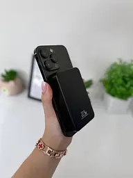 Портативна батарея Metal MagSafe Battery 22.5W 5000mAh Black - мініатюра 2