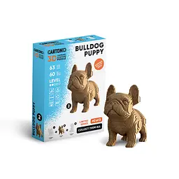 BULLDOG PUPPY - Картонний 3Д пазл Cartonic