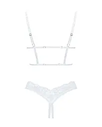 Obsessive Obsessive Heavenlly 2-pcs cupless Set XS/S - мініатюра 4